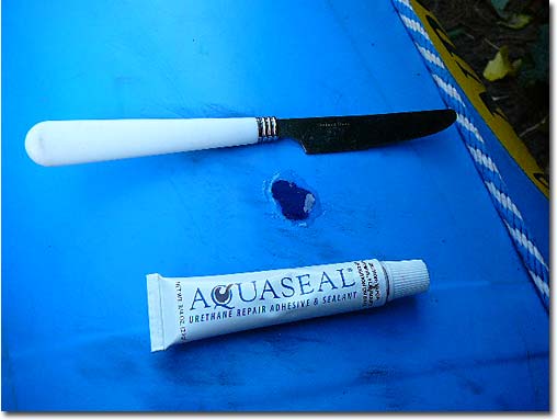 Quick Tip: Using Aquaseal for Quick and Easy Raft Repair